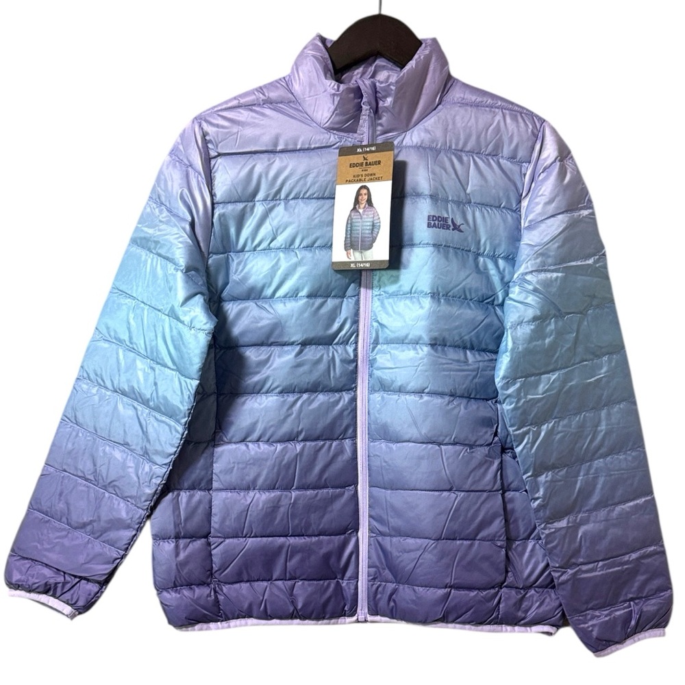 Eddie Bauer Kid’s Down Packable Jacket Size XL